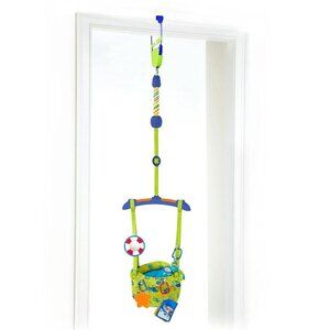 Baby Einstein Doorway Jumper Seat With Adjustable Straps & Fun Print For Kids